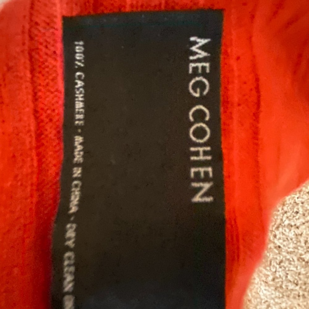 Meg Cohen Cashmere Stole Scarf *flaws, but still lots of life left. - Picture 3 of 6